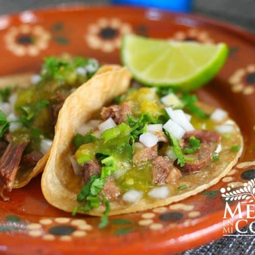 Tacos de barbacoa